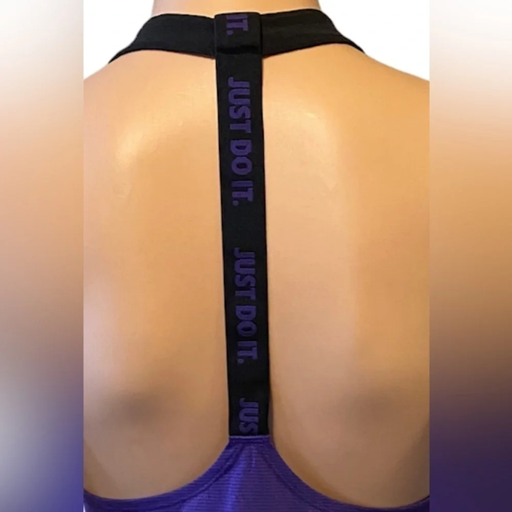 Nike elasticka Grx racer tank top purple woman’s size medium like new